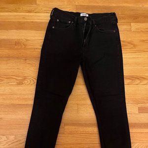AGOLDE black denim, size 29!